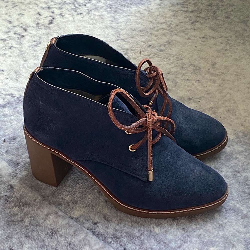 Tory Burch Rabbit Fur Winter Heel Booties